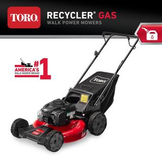 Toro 21 in. Recycler Briggs and Stratton 140 cc Gas High-Wheel Walk Behind Push Lawn Mower 21311