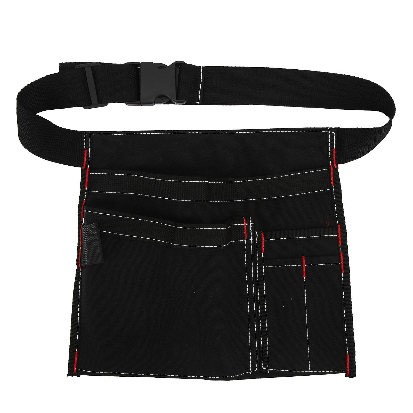 Outdoor Tool Utility Waist Belt Canvas Waist Pouch Bag With Multi Pocket For Electric Tool