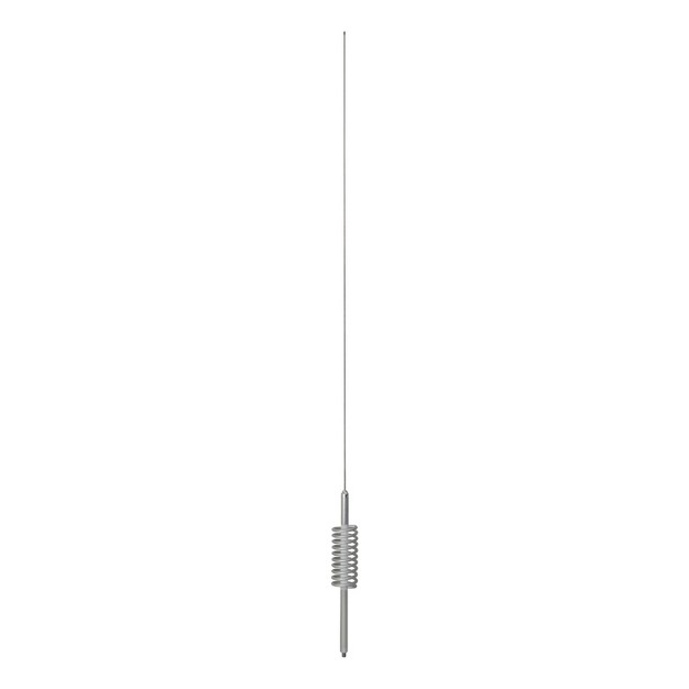 Tram Tramcat Tc 6 15 000 watt Trucker Aluminum Cb Antenna With 35 1 2 in Stainless Steel Whip And 6 in Shaft