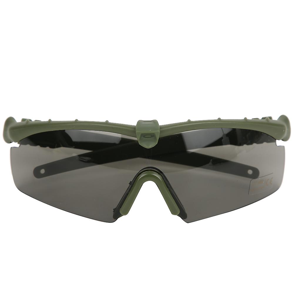 Windproof Sandproof Military Goggles Tactic Glasses Anti Impact Shooting Eye Protection(military Green )