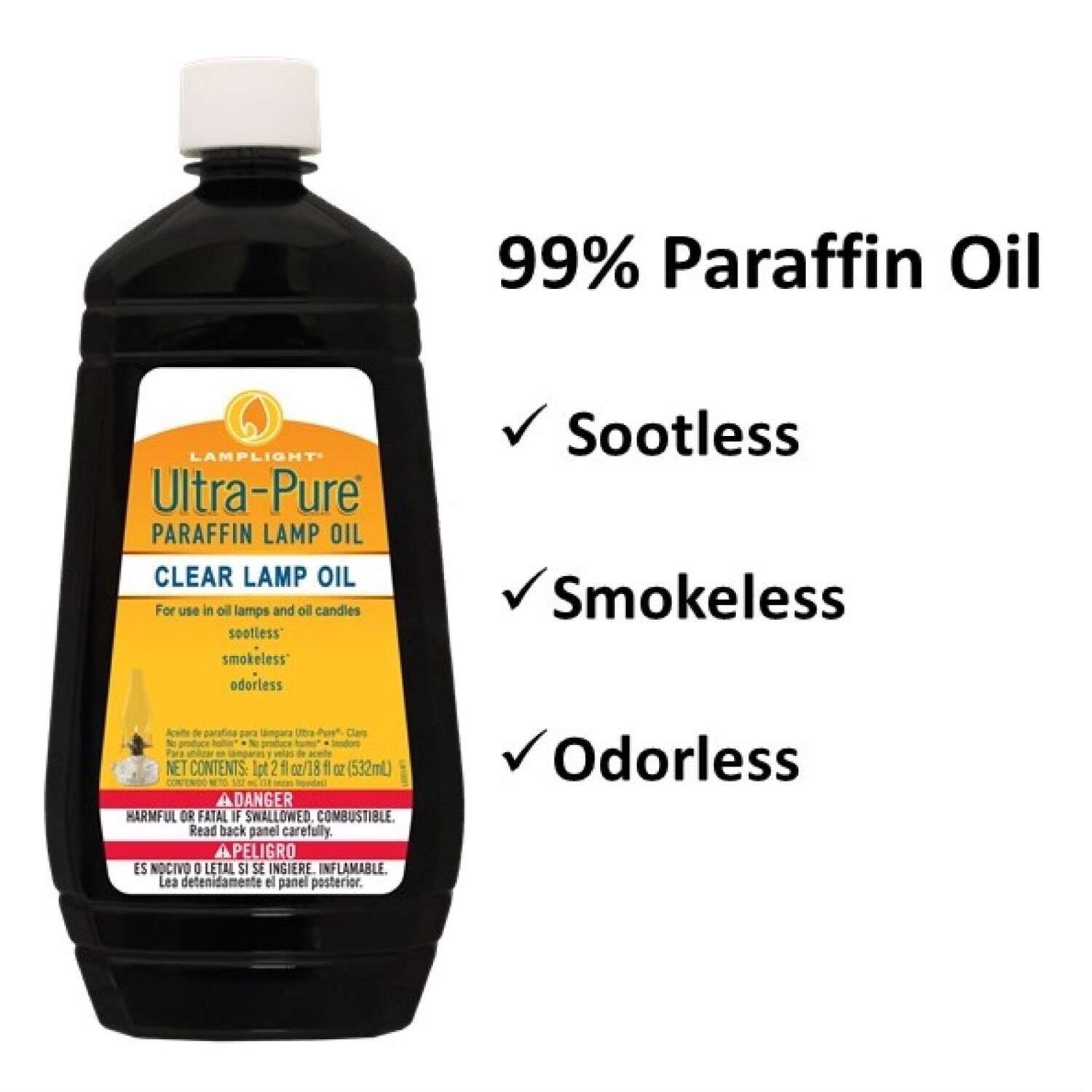 Lamplight Farms Ultra Pure Clean Burn Lamp Oil Clear 32 oz