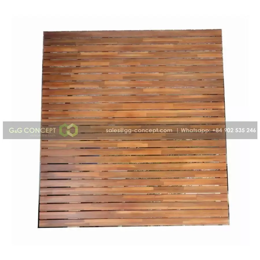 Home And Garden Safe Outdoor Hardwood Panels From Vietnam Is Stable/ High Quality Vietnam Export