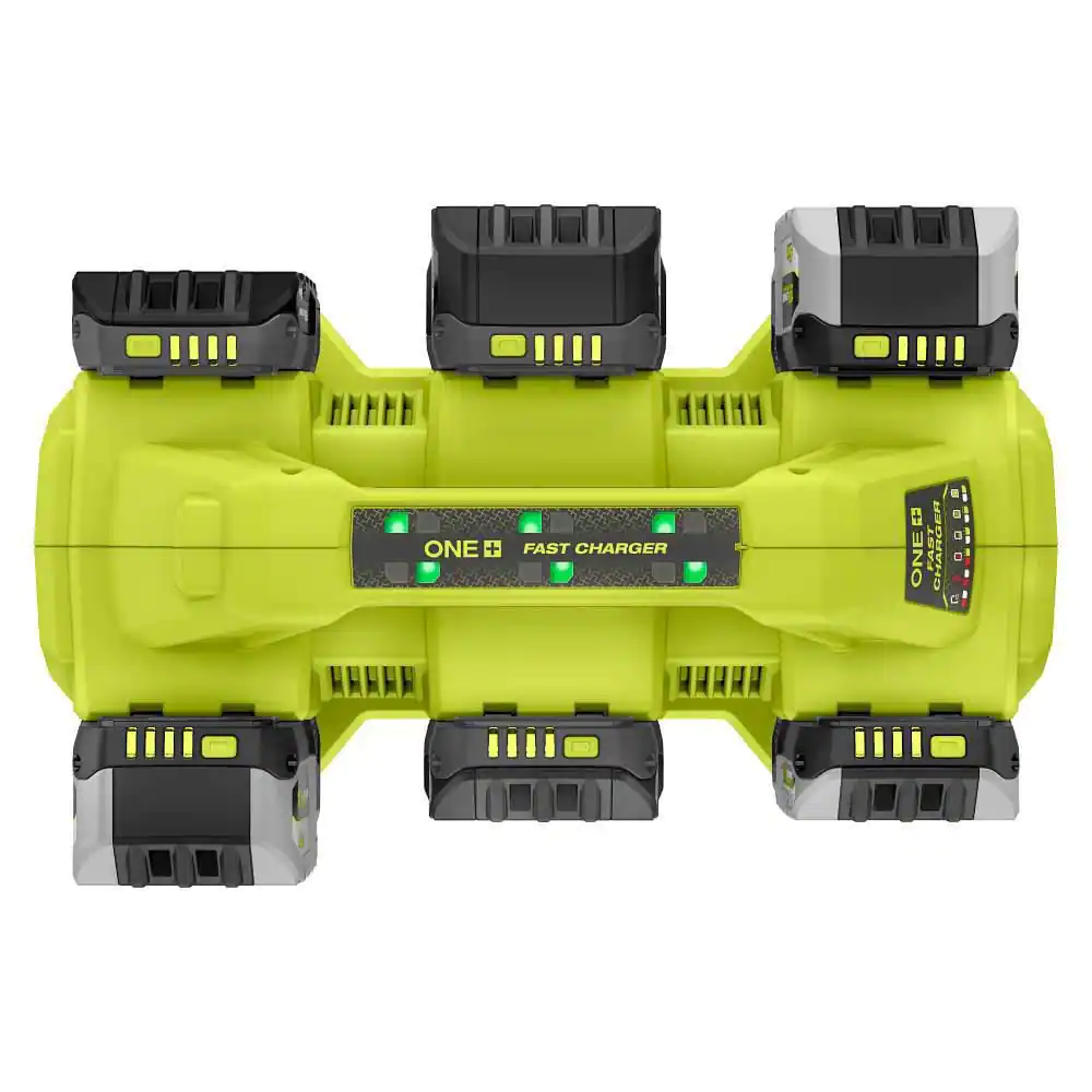 RYOBI PCG006 ONE+ 18V 6-Port Fast Charger