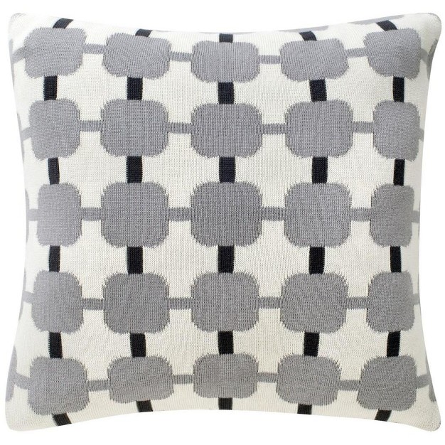 Retro Square Pillow Safavieh