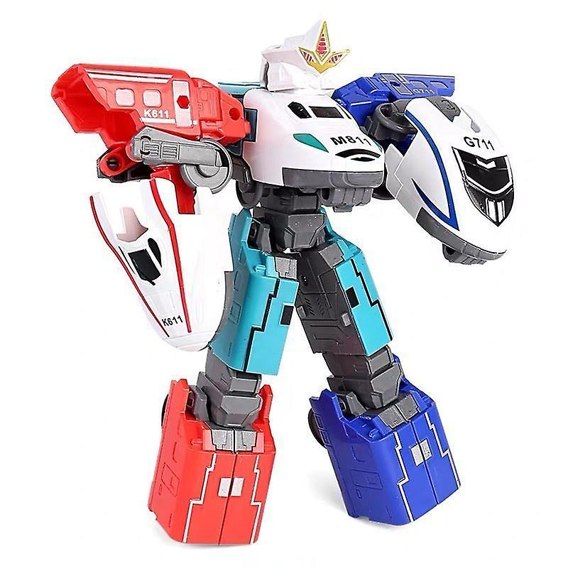 Born Pretty Robots Transformation 3 In 1 High Speed Train Toys And Game Action Figure Deformation Car Gift  For Children Boy