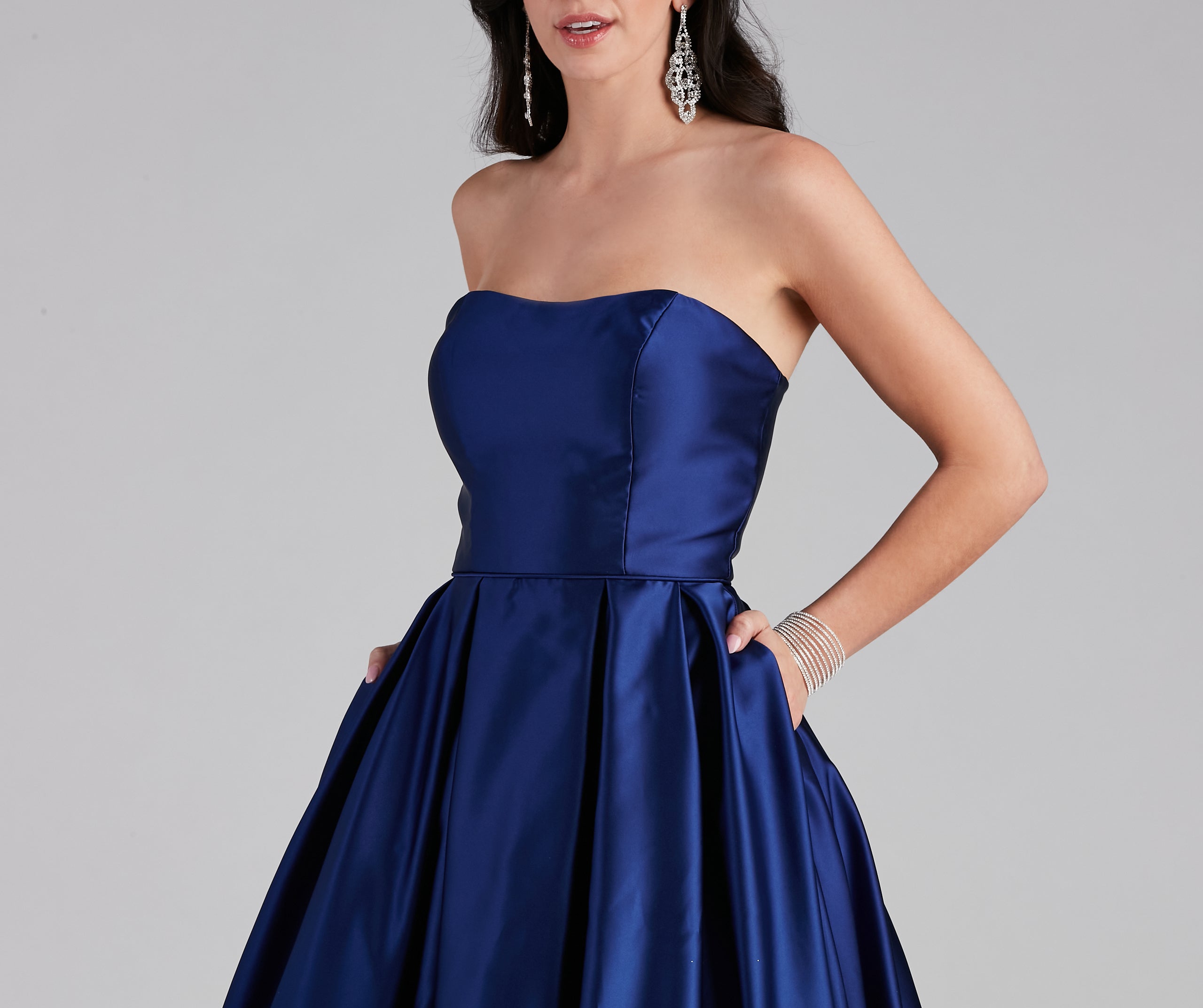 Anastasia Strapless A-Line Ball Gown