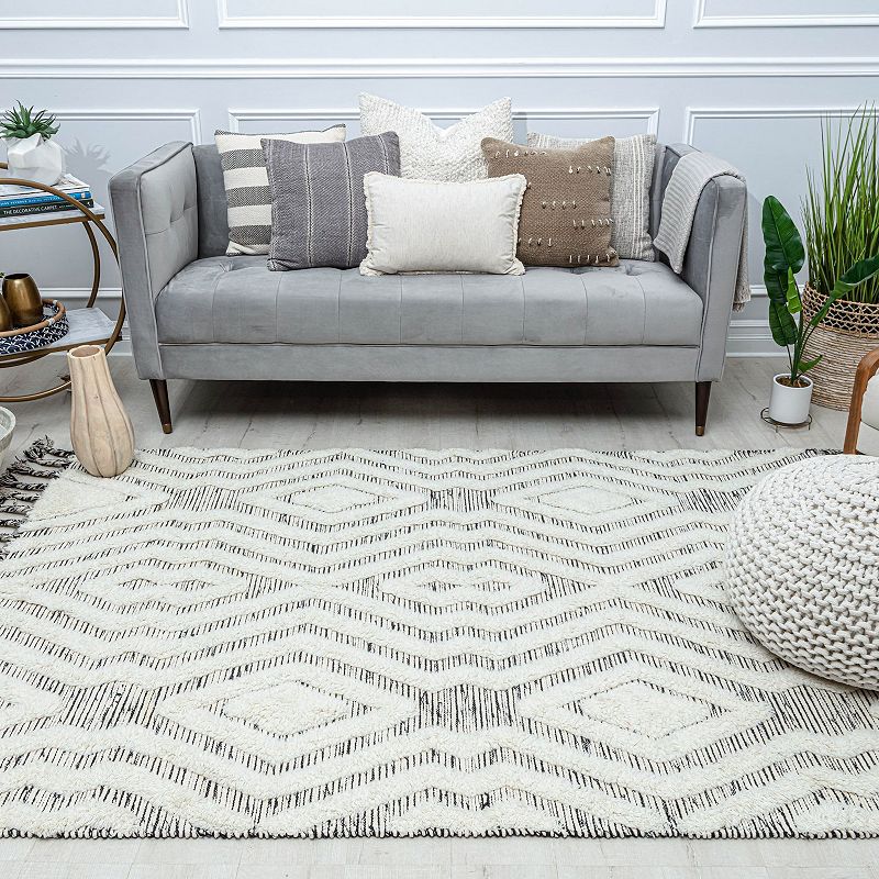 Rugs America Isle Bohemian Diamond Area Rug