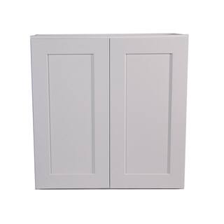 Design House Brookings Plywood Ready to Assemble Shaker 30x36x12 in. 2-Door Wall Kitchen Cabinet in White 543157