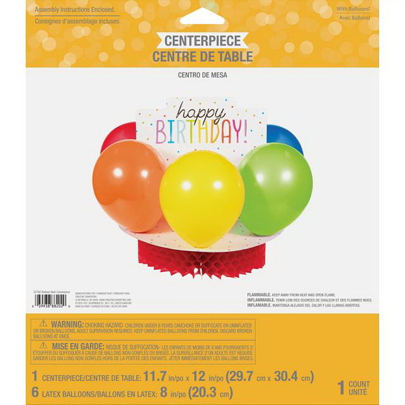 Creative Converting 357587 Balloon Bash Centerpiec...