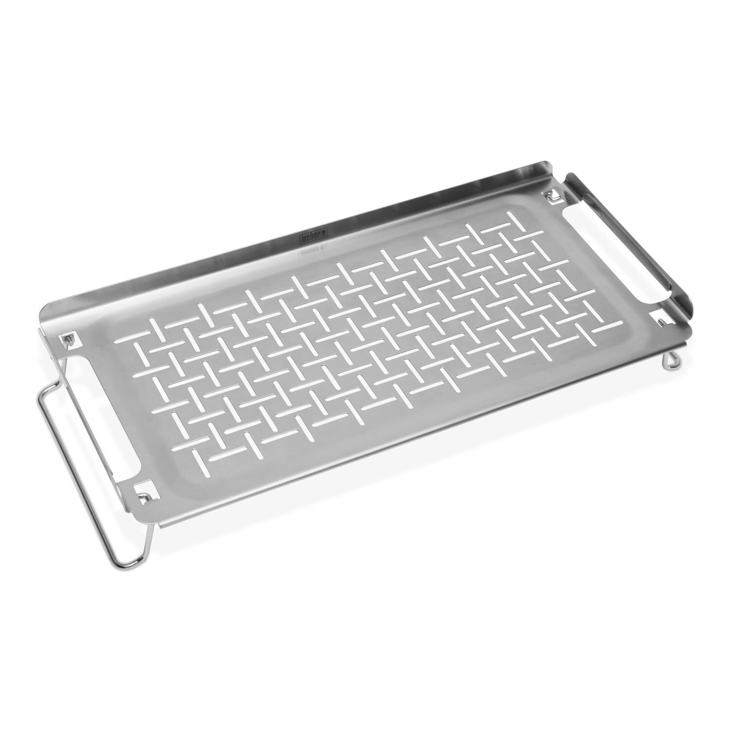 Weber 6784 Stainless Steel Griddle Keep Warm Rack