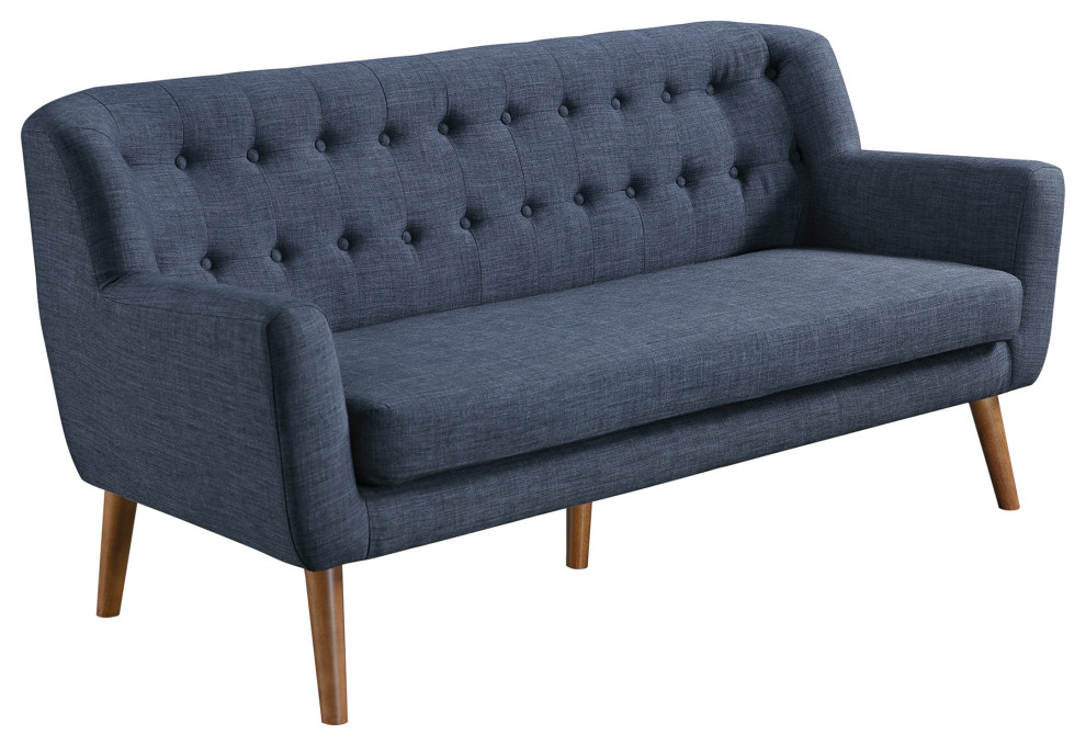 Mill Lane Mid Century Modern 68 quotTufted Sofa   Midcentury   Sofas   by Office Star Products  Houzz