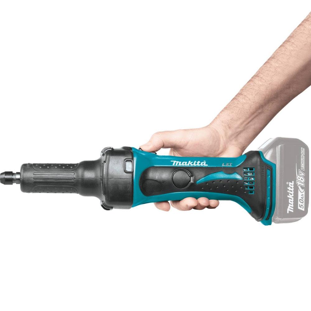 18 Volt LXT? Lithium-Ion Cordless 1/4 in. Die Grinder， Tool Only ;