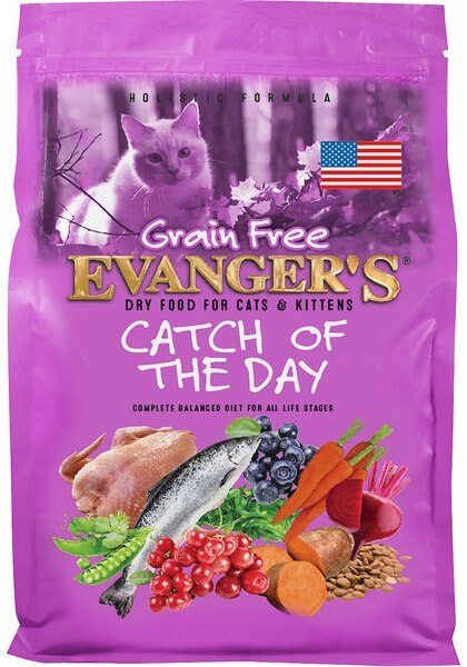 Evanger's Grain-Free Catch of the Day Dry Cat and Kitten Food