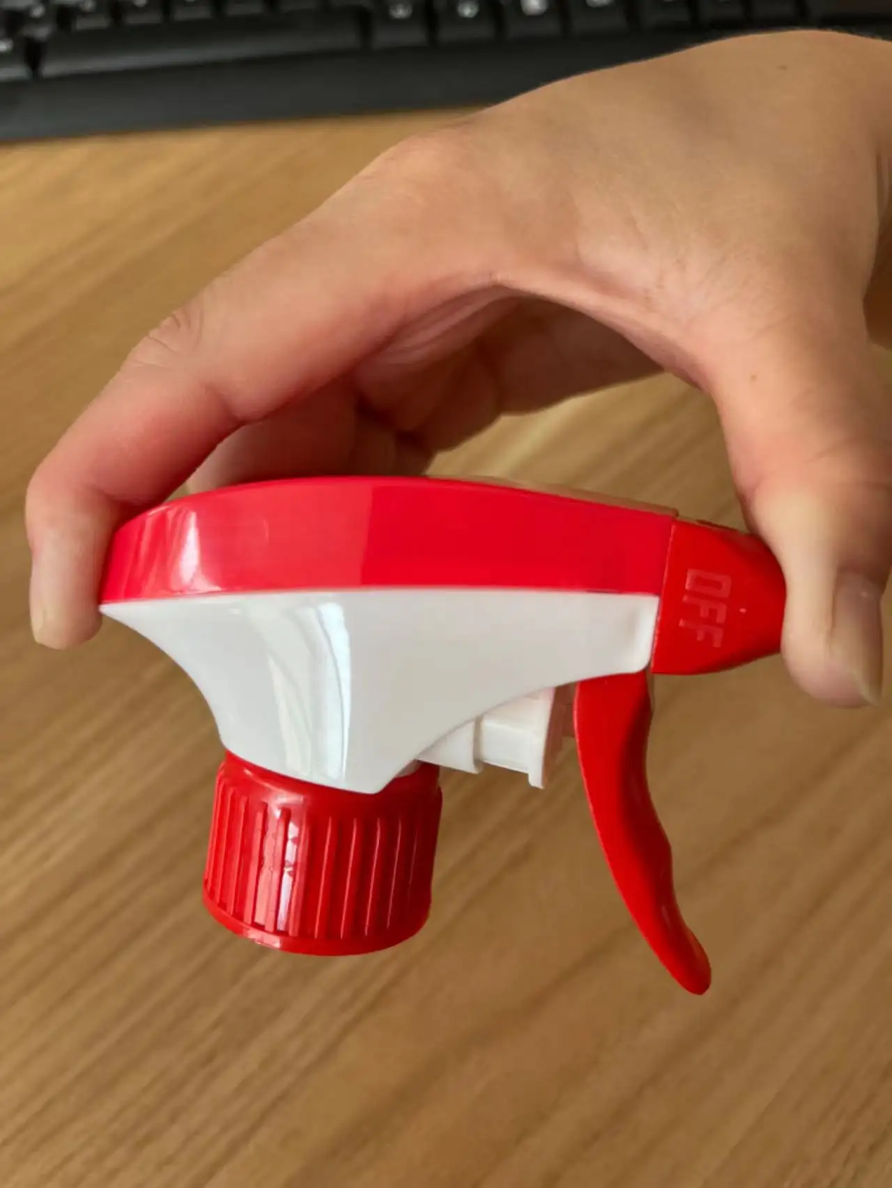 hotsale red/white all plastic trigger sprayer 28/410