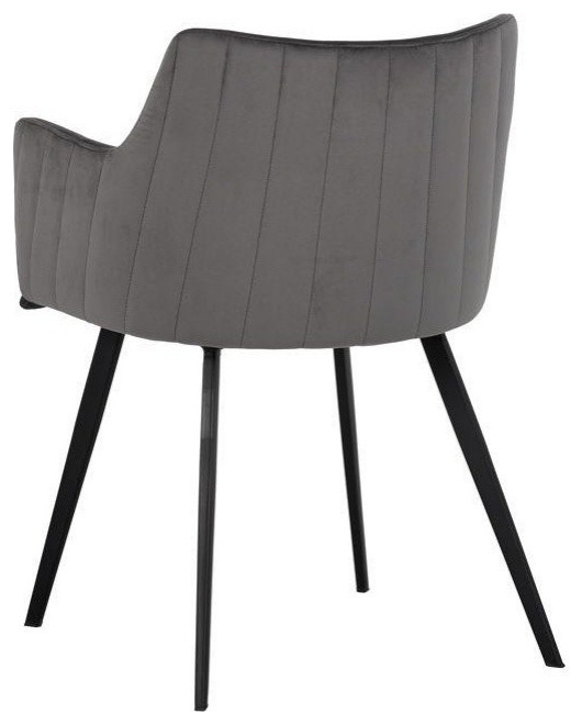 Bora Armchair Town Grey Roman Grey (Set of 2)   Midcentury   Armchairs And Accent Chairs   by Virgil Stanis Design  Houzz