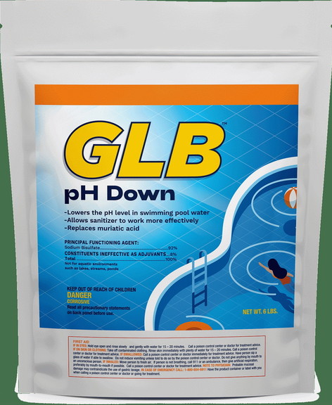 GLB 71241A Ph Down  6 lb Bag  8/Case