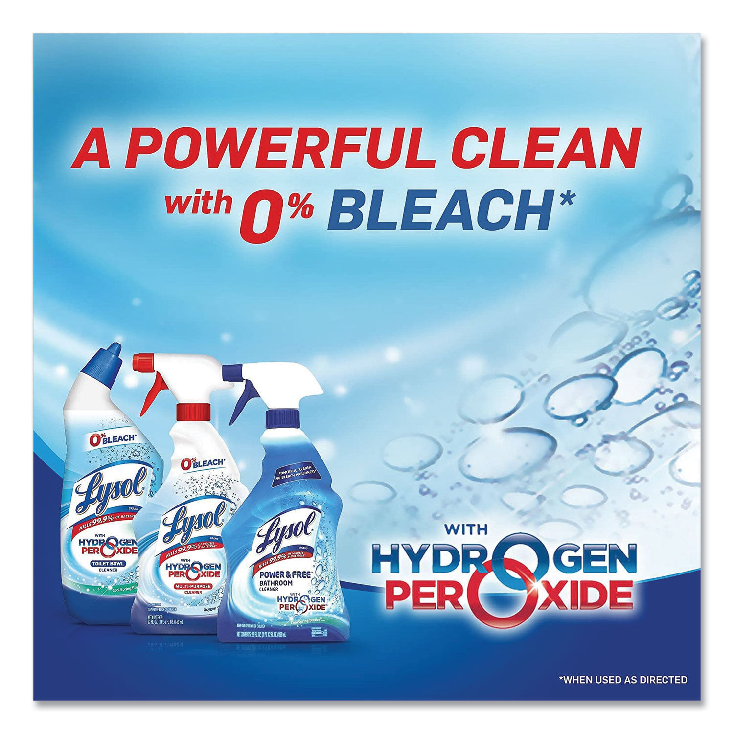 Bathroom Cleaner with Hydrogen Peroxide by LYSOLandreg; Brand RAC85668