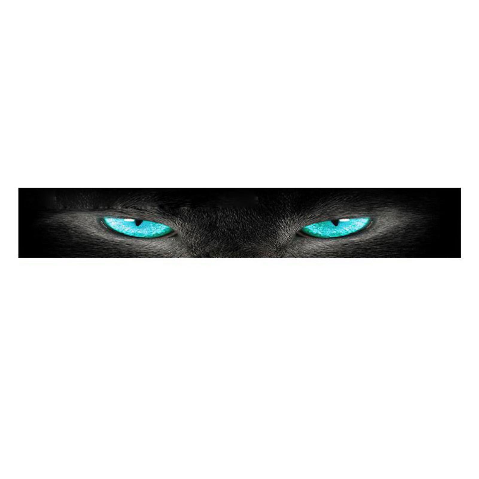 Blue Eyes Car Front Windshield Sticker， Rear Block Sunshade Sticker Decoration 3d Stereoscopic Cat Eye Car Sticker Car Decoration Stickers