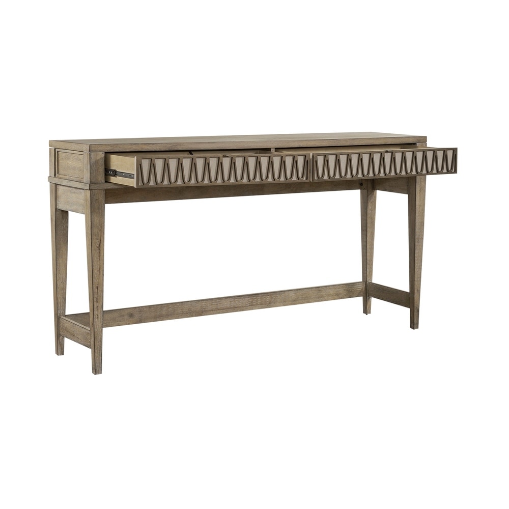 Devonshire Weathered Sandstone Console Bar Table