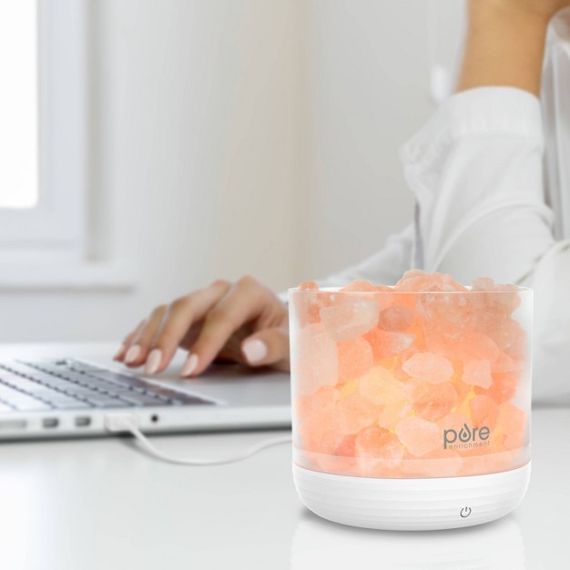 Usb Salt Lamp Pure Enrichment