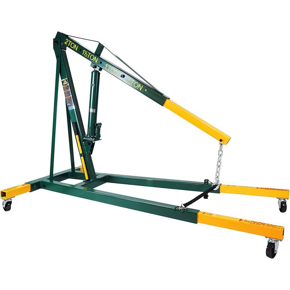 Omega 2-Ton Engine Hoist Stand with Retractable Legs OP473PS