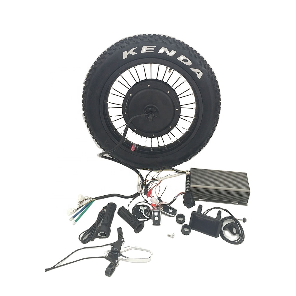 High speed motor for electric cycle hub motor bike conversion kit with battery 2000w with hydraulic disc brake