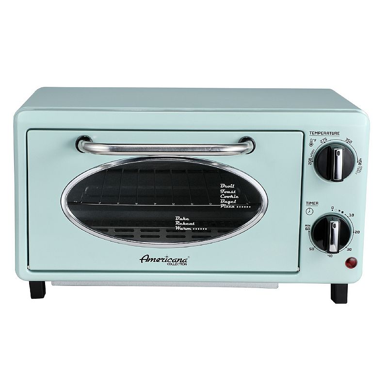 Americana by Elite Collection Retro 2-Slice Toaster Oven