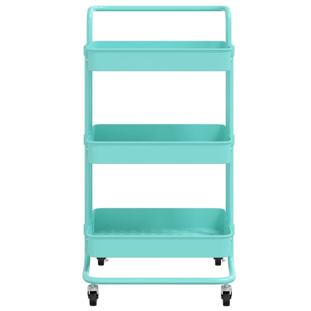 vidaXL 3 Tier Kitchen Trolley 16.5\