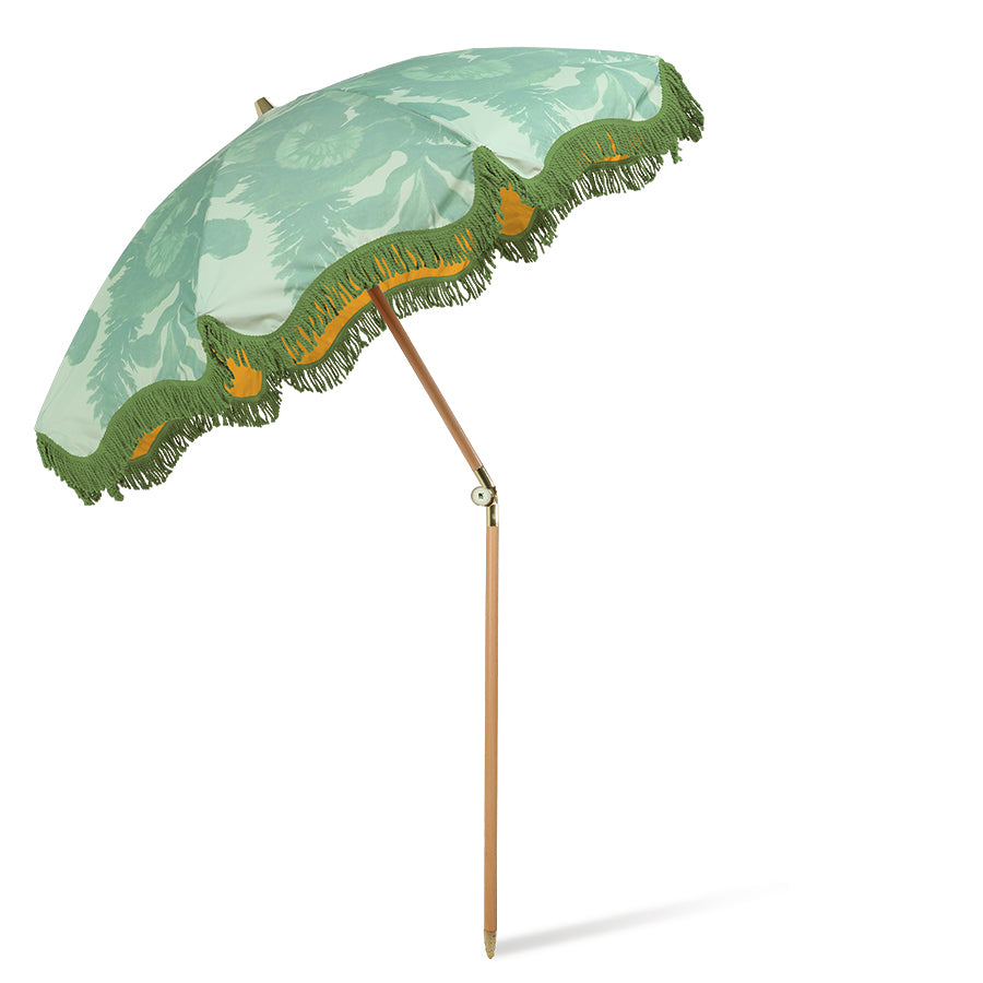 Patio & Beach umbrella floral pistachio