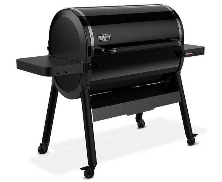 Weber SmokeFire Sear+ ELX6 Black Wood Fired Pellet Grill