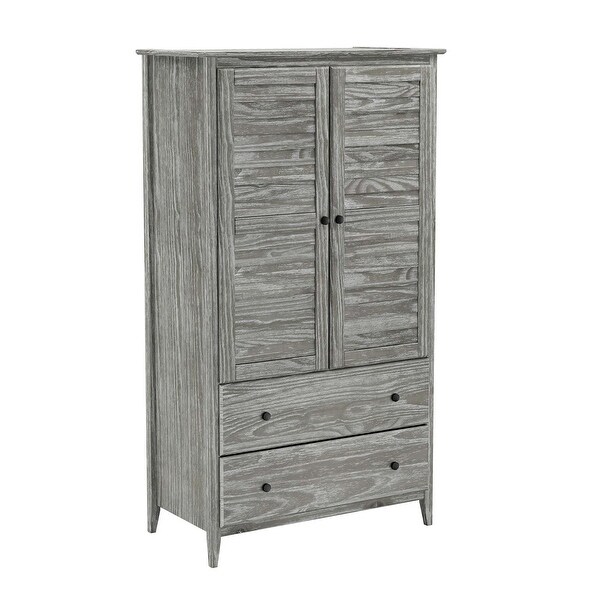 Grain Wood Furniture Greenport 2-door Armoire - - 25739333