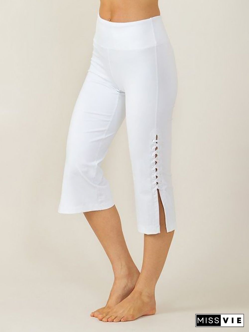 Cotton-Blend Pants