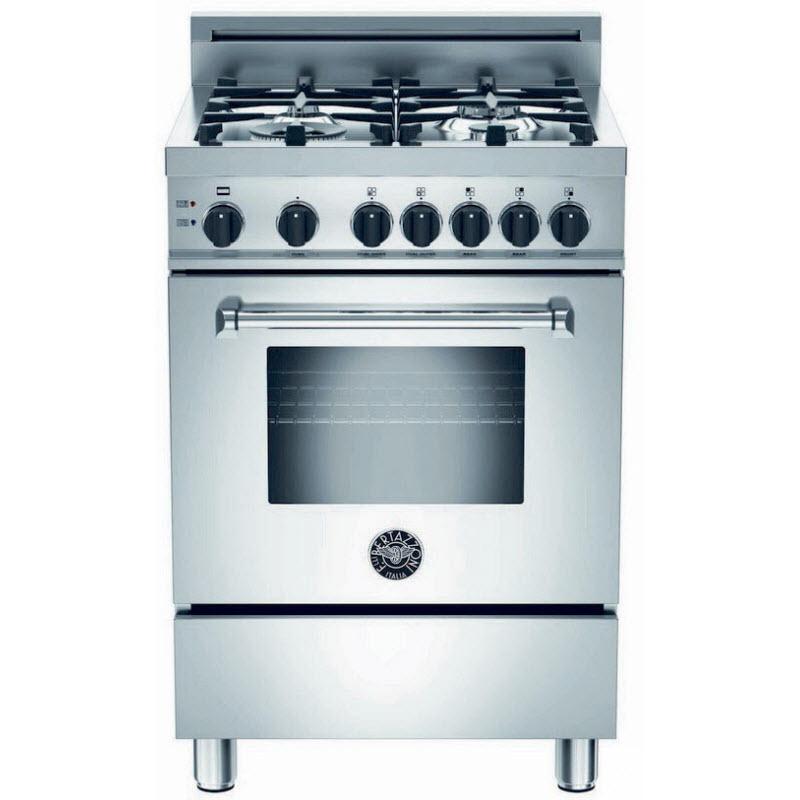 Bertazzoni 24-inch Freestanding Gas Range MAS24 4 GAS XE