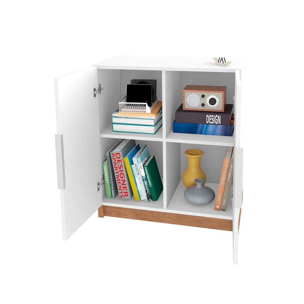 Manhattan Comfort Cornelia 4 Shelf Cabinet