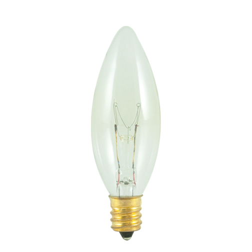 Bulbrite Incandescent B8 Candelabra Screw (E12) 25...