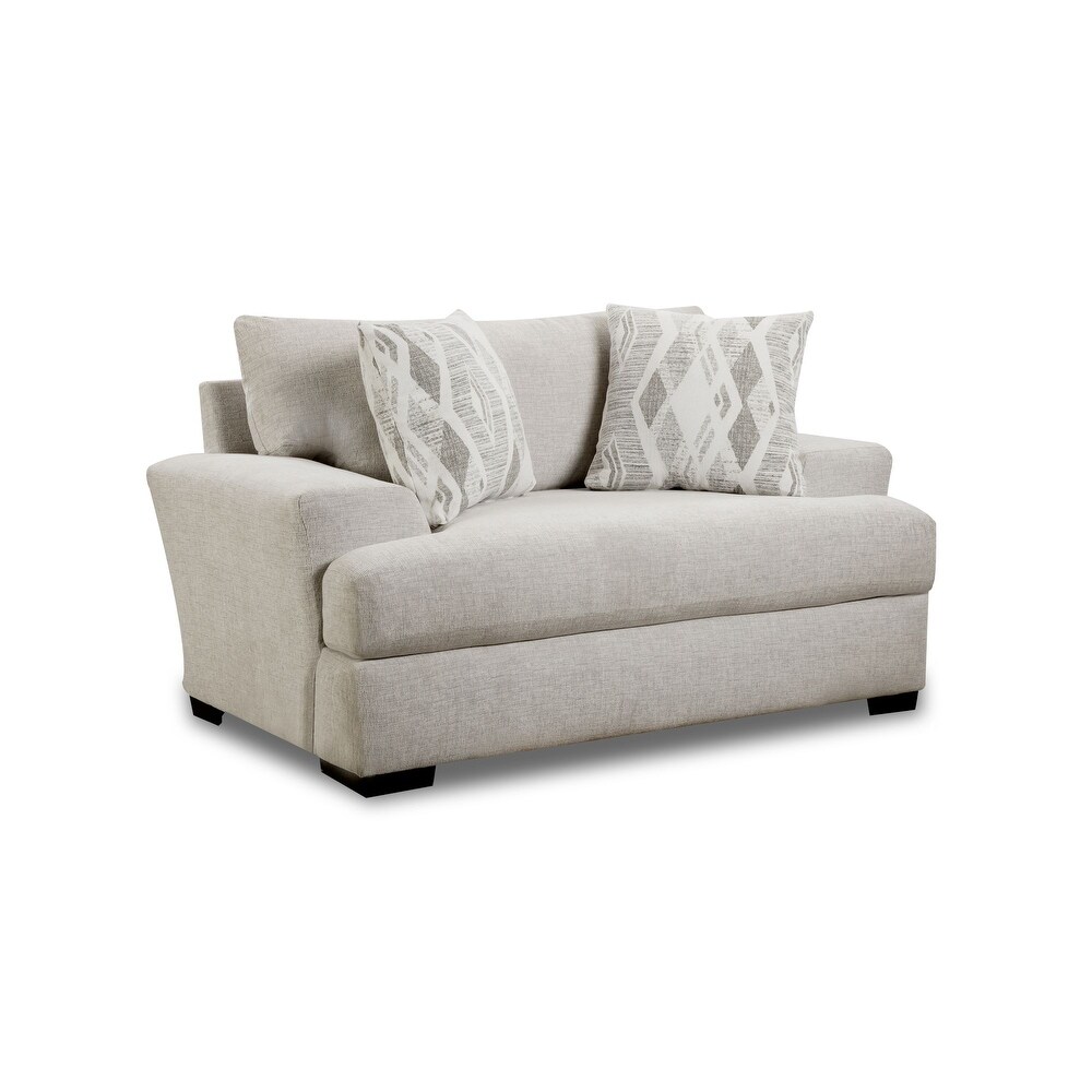 Picket House Furnishings Rowan Living Room Set in Fentasy Silver