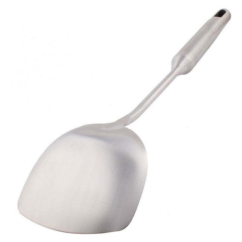 Home Kitchen Cooking Stainless Steel Pancake Turner Spatula Tool 15 Long