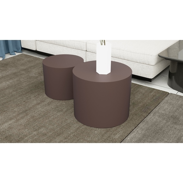 Set of 2 Rround Side Table