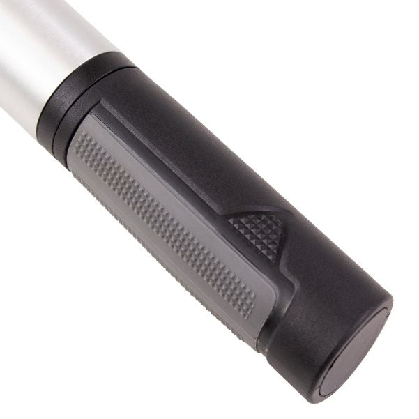 Serfas Big Stick Dual Head Mini Pump - Silver-Black