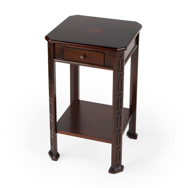 Moyer Wood Side Table with Storage