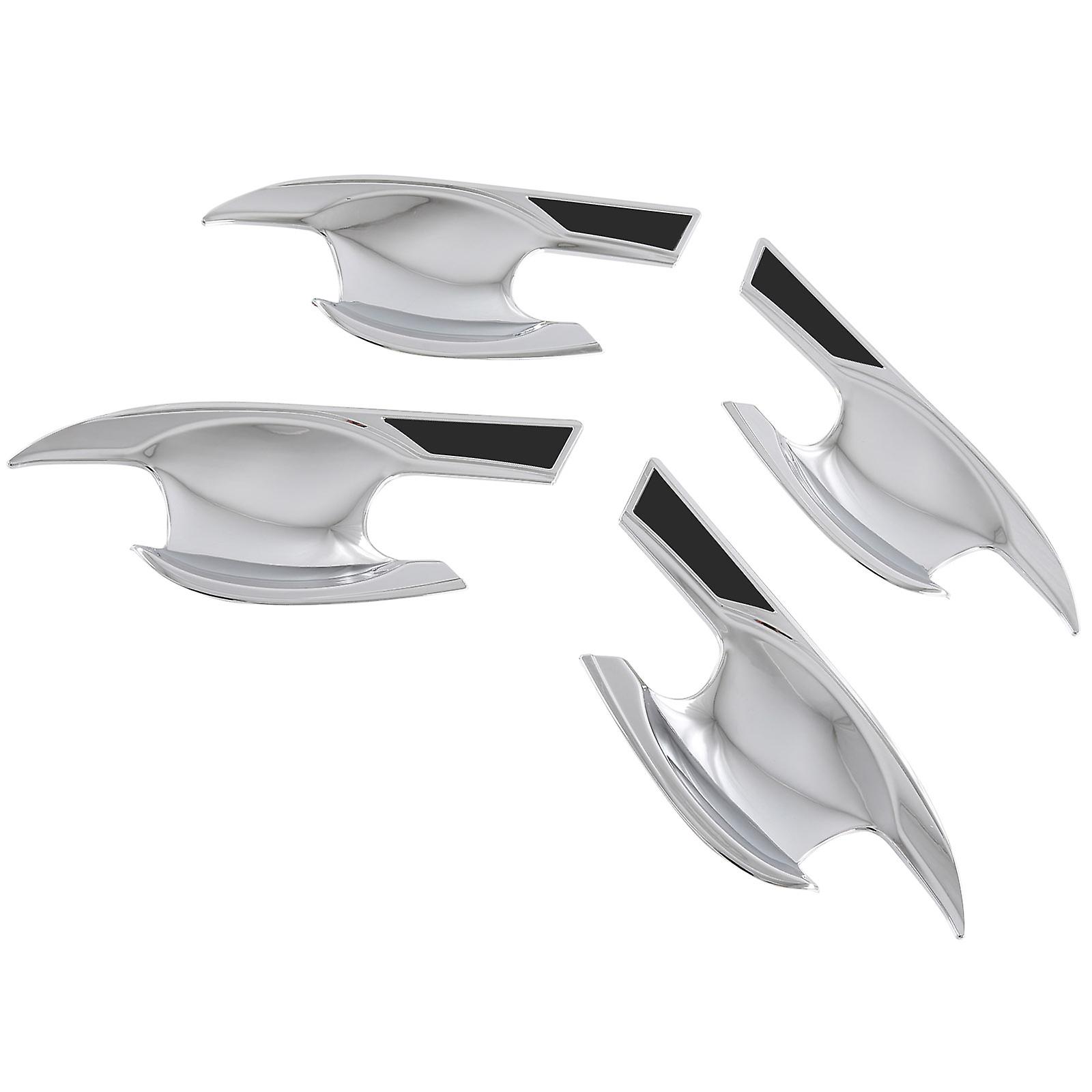 Abs Chrome 4 Pcs Door Handle Bowl Covers Trims For Honda Civic 11th 2022-2023