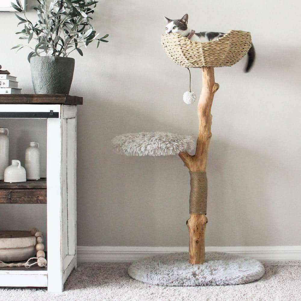 MAU LIFESTYLE Uni Cat Tree PANI-117-GRY-B