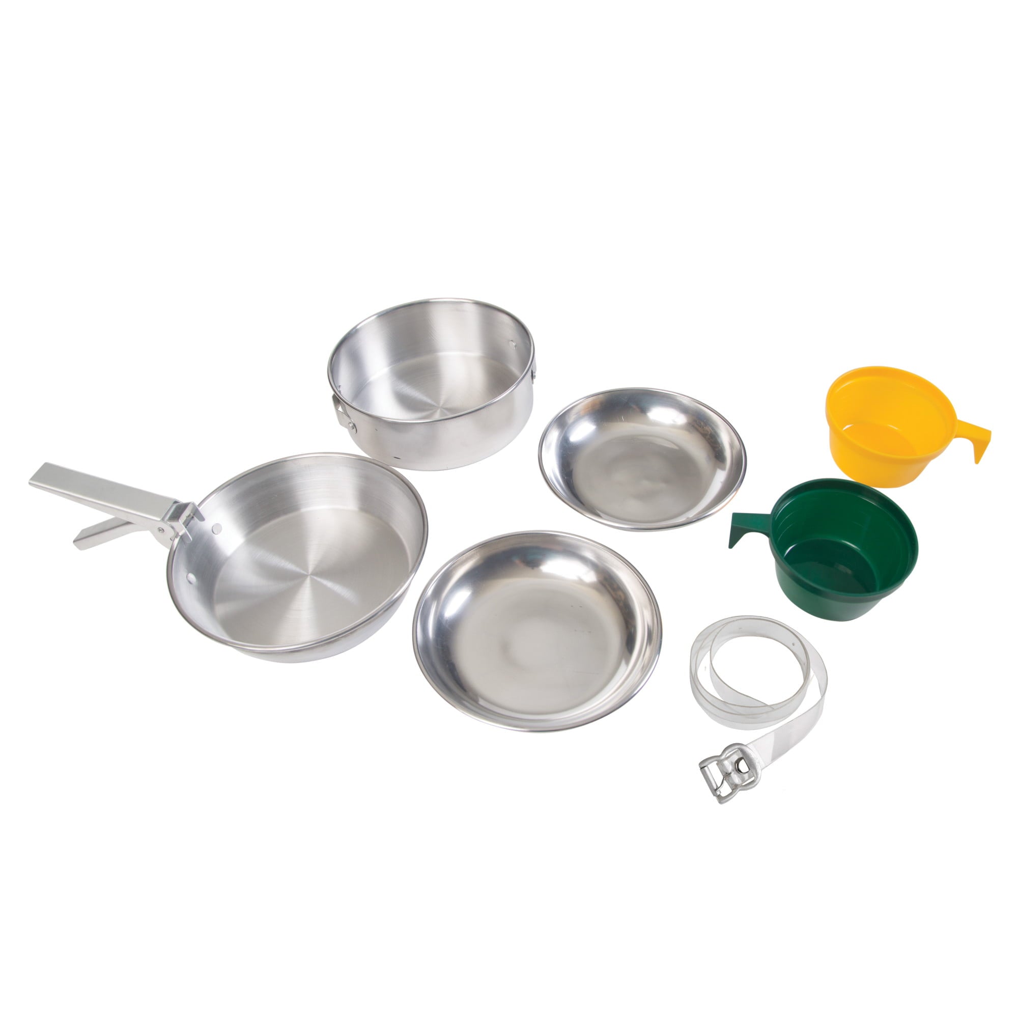 Stansport 8 Pieces Aluminum Camping Mess Kit