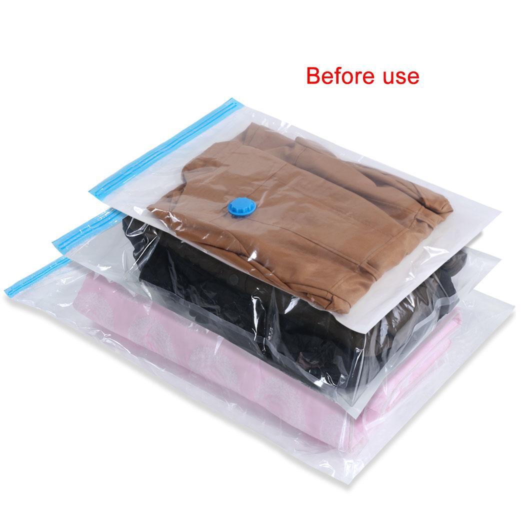 2 Pack Extra Large Space Saver Bags Vacuum Seal Storage Bag Organizer 31x39 inches, 80x100 cm