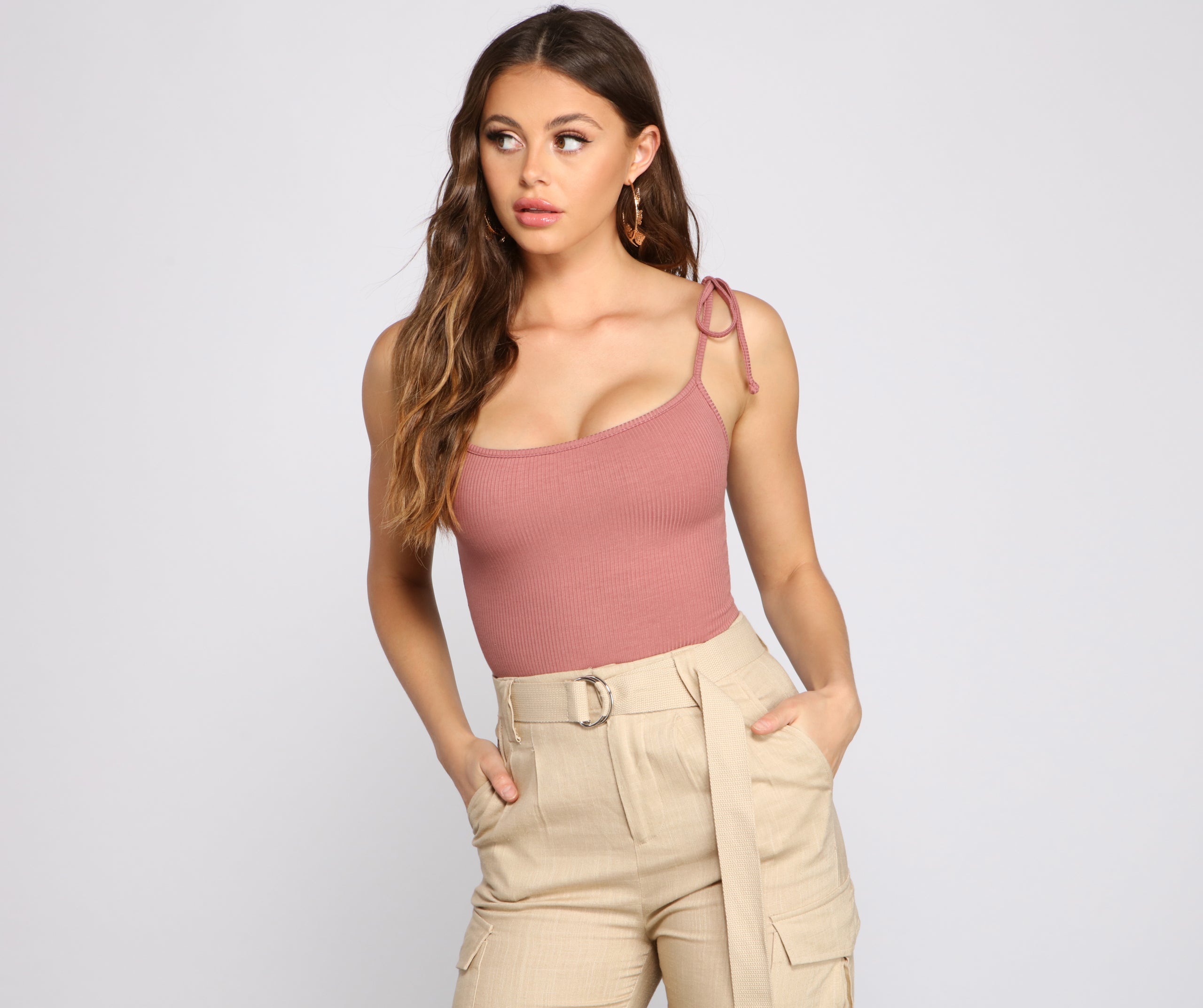 Sealed In Basics Ribbed Knit Bodysuit