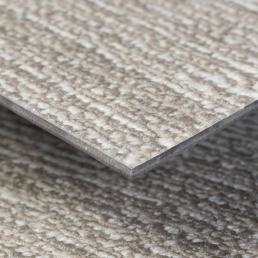 Lucida Surfaces MosaiCore Fleece Braid 28 MIL x 12 in. W x 17 in. L Glue Down Waterproof Vinyl Tile Flooring (15.2 sqftcase) SC-4204