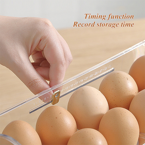 3-Layer Flip Fridge Egg Tray Container