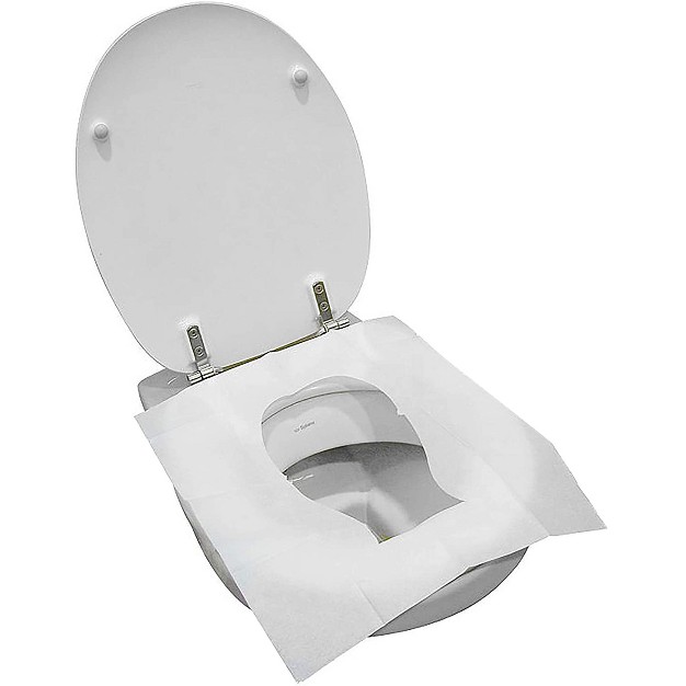 Coghlan x27 s Toilet Seat Covers 10 Pack Biodegradable Sanitary Disposable Tissue