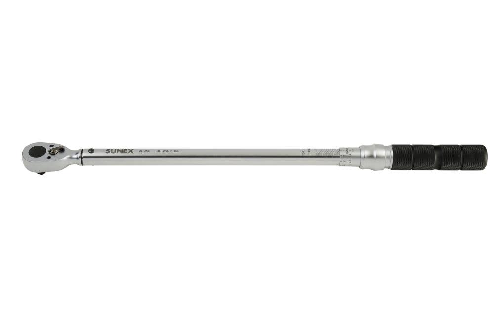 1/2 In. Drive 30 ; 250 Ft-Lb 48T Torque Wrench ;