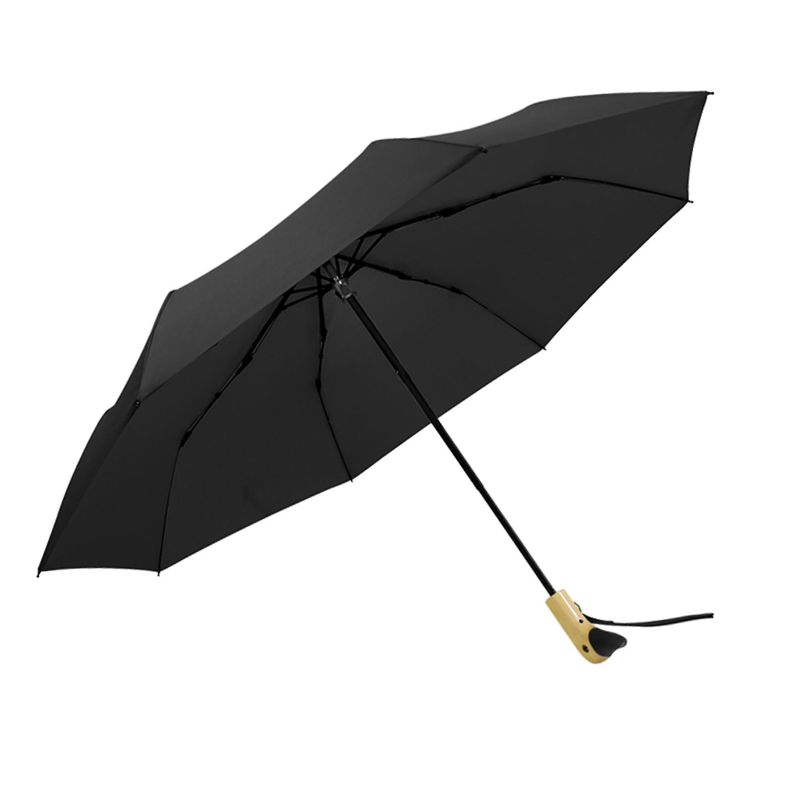 Sun Rain Umbrellas Compact Umbrella Travel Umbrella Durable Folding Umbrella Black